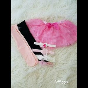 Baby girl tutu skirt and accessories